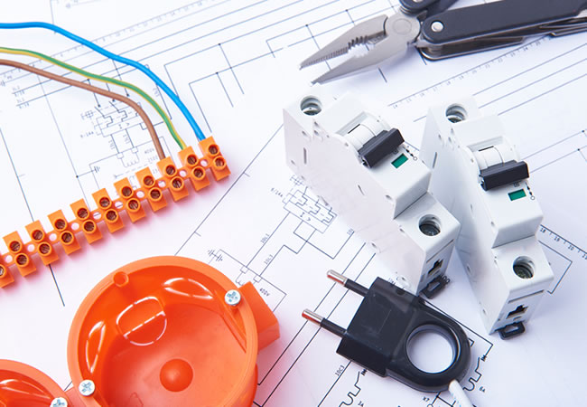 Elektrisch schema nieuwbouwwoning