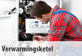 Installatie elektrische verwarmingsketel